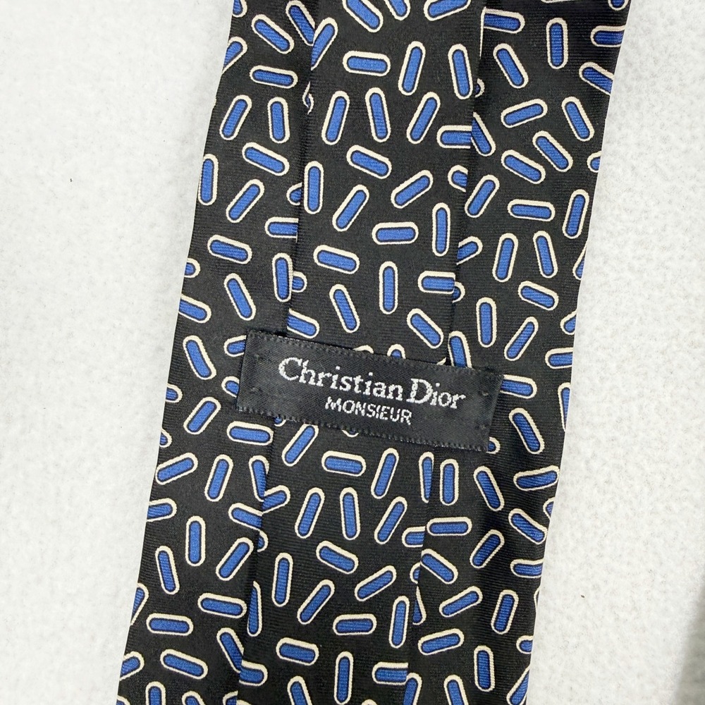 Vintage Designer Ties (Lot of 10 ) - Dior, Oscar, Chadwick, Bagutta, Talbott - Picture 3 of 16